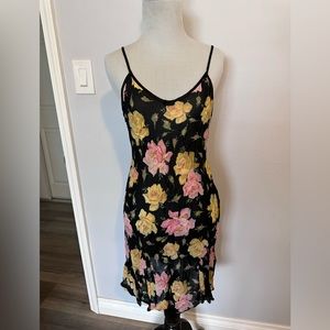 Betsy Johnson Sheer Mini Dress